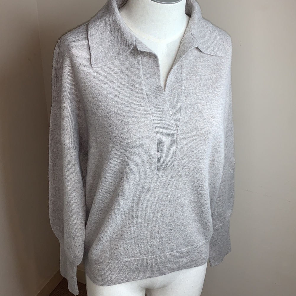EUC R Label Wool Cashmere Boyfriend Sweater Small